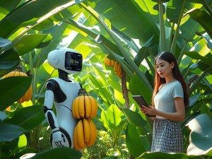 香蕉与ChatGPT官网，AI如何改变水果产业的未来