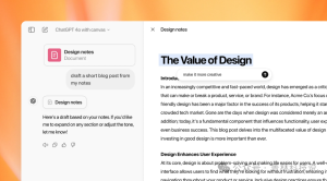 ChatGPT重磅来袭:GPT-4o with canvas 官网新模型