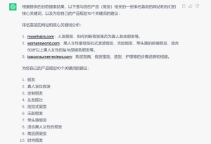 跨境电商如何利用ChatGPT做谷歌SEO优化