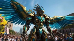 《环太平洋》再现，让 Midjourney绘画出不同国家的机甲