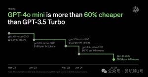 GPT-3.5退出历史舞台,GPT-4o mini震撼来袭,百万tokens只需要1块钱!