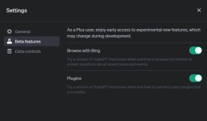 说说ChatGPT plus的插件系统