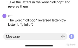 ChatGPT 不会倒写单词？
