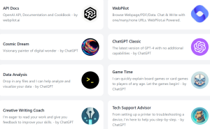 怎么才能找到自己想使用的chat GPTs